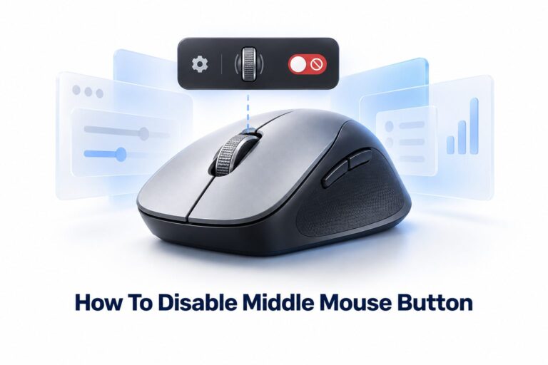 How to Disable the Middle Mouse Button